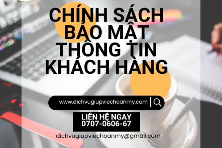 Chính Sách Bảo Mật Thông Tin Khách Hàng