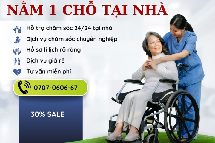 Dịch Vụ Chăm Sóc Người Già Nằm 1 Chỗ Tại Nhà | Hoàn Mỹ