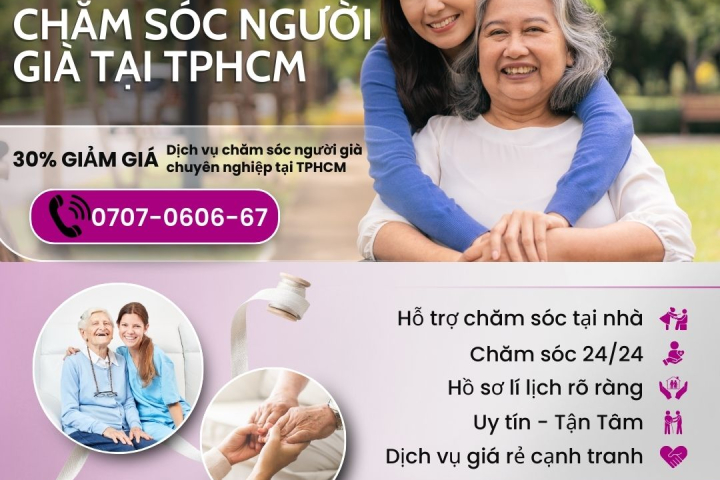 Dịch Vụ Chăm Sóc Người Già Tại TPHCM | Hoàn Mỹ