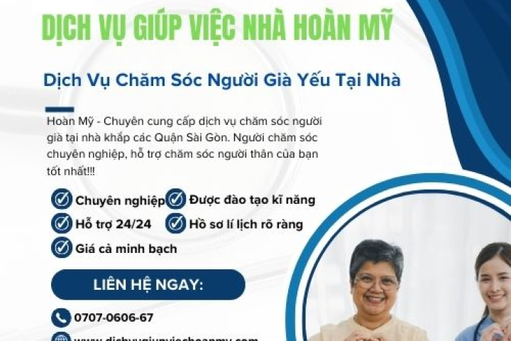 Dịch Vụ Chăm Sóc Người Già Yếu Tại Nhà | Hoàn Mỹ 