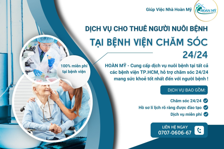 Dịch Vụ Cho Thuê Người Nuôi Bệnh Tại Bệnh Viện | Chăm Sóc 24/24
