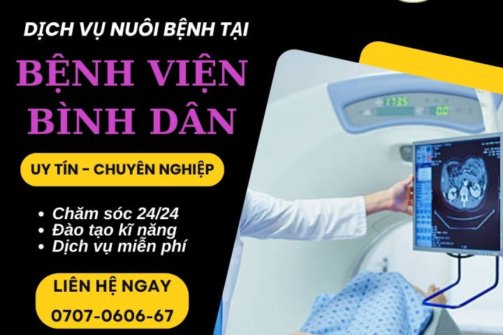 Dịch Vụ Nuôi Bệnh Tại Bệnh Viện Bình Dân | Hoàn Mỹ