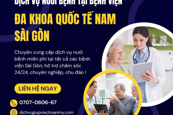 Dịch Vụ Nuôi Bệnh Tại Bệnh Viện Đa Khoa Quốc Tế Nam Sài Gòn | Hoàn Mỹ
