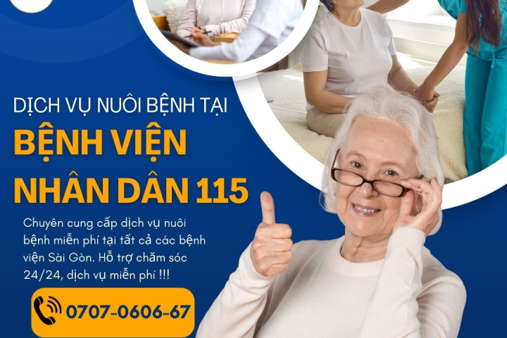 Dịch Vụ Nuôi Bệnh Tại Bệnh Viện Nhân Dân 115 | Hoàn Mỹ