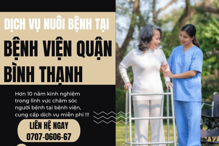 Dịch Vụ Nuôi Bệnh Tại Bệnh Viện Quận Bình Thạnh | Hoàn Mỹ