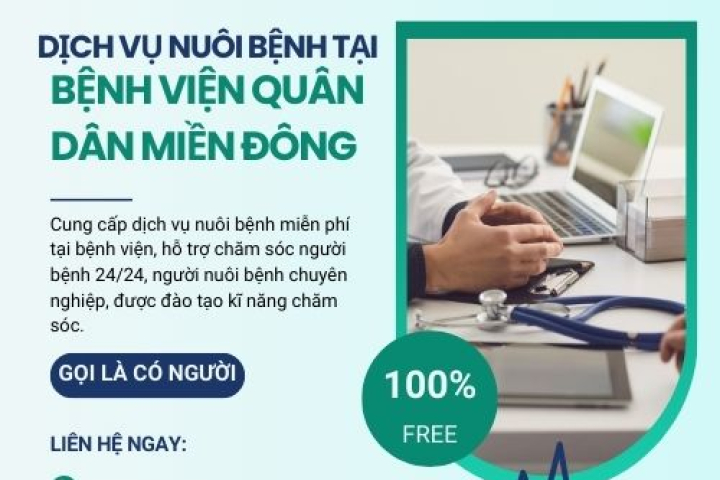 Dịch Vụ Nuôi Bệnh Tại Bệnh Viện Quân Dân Miền Đông | Hoàn Mỹ