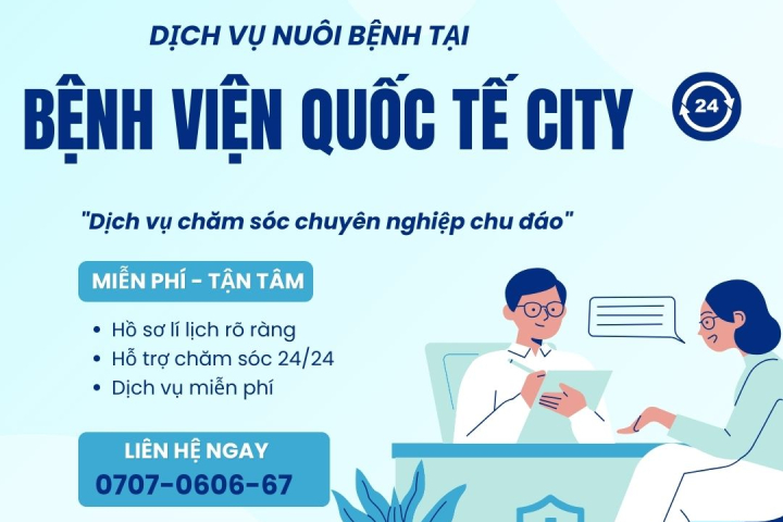 Dịch Vụ Nuôi Bệnh Tại Bệnh Viện Quốc Tế City | Hoàn Mỹ