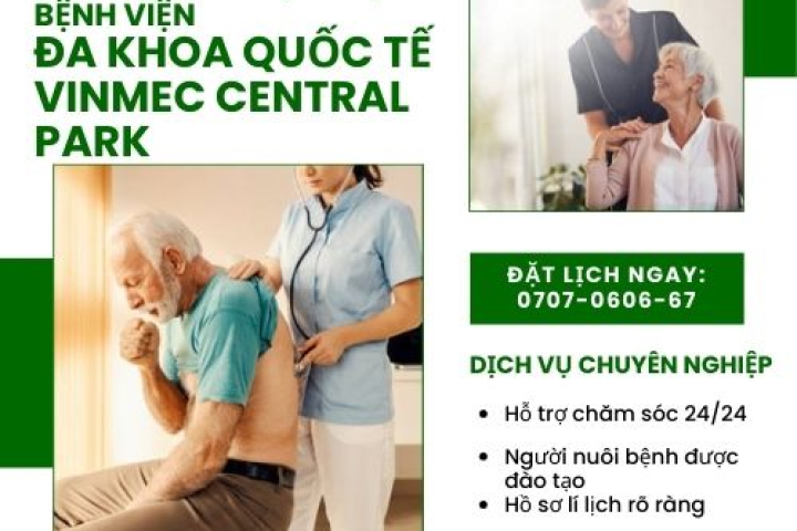 Dịch Vụ Nuôi Bệnh Tại Bệnh Viện Đa Khoa Quốc Tế Vinmec Central Park | Hoàn Mỹ